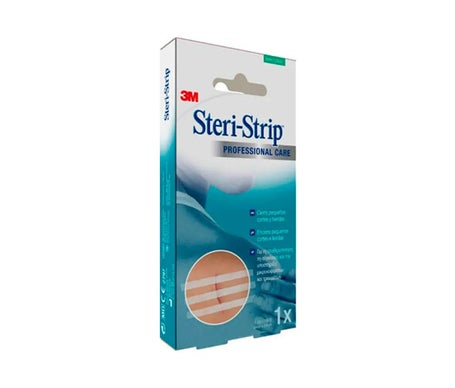 3M Steri-Strip Sutura Cutanea Esteril Tiras 38mmx6mm
