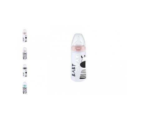 Nuk Biberón Fc + Pp Silicona Safari 0-6m 300ml 1ud