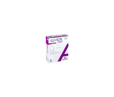 Convatec Aquacel Foam Pansement Adhesif 8x8cm 10uds