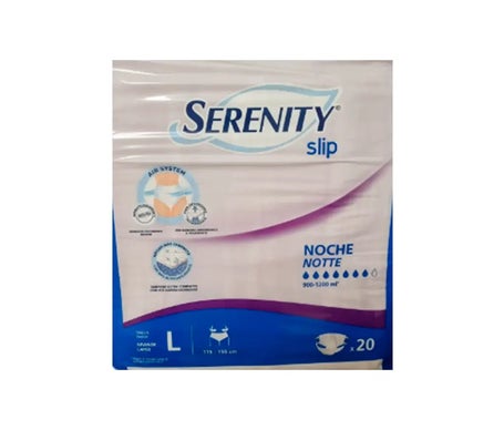 Serenity Pants Super Noche T L 80uds