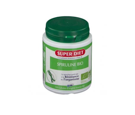 Spirulina Superd Ecocert Gelul 120 de Superdiet | Natural Doctor