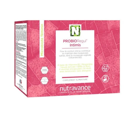 Nutravance Probioregul Intimis Polvo 20uds