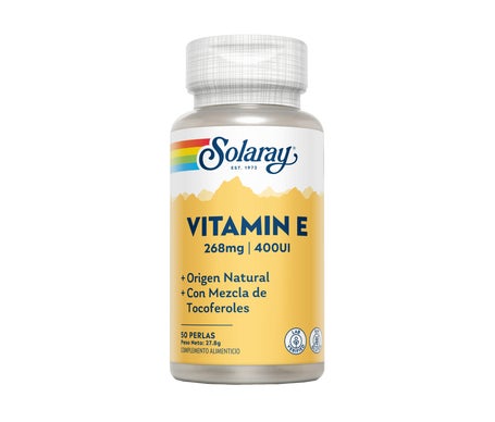 Solaray Vitamina E 400IU 50 Perlas