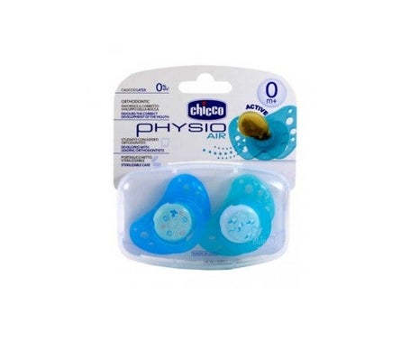 Comprar en oferta Chicco Chupete Physio Air látex 0-6m (2 uds.) azul