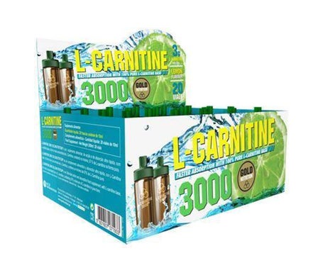 Gold Nutrition L Carnitina 3000 mg 20 Viales