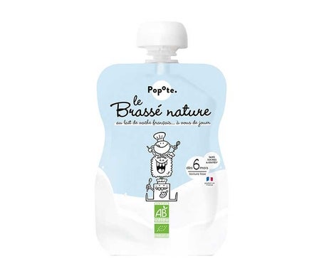 Popote Le Brassé Nature Bolsa de Leche Bio +6m 100g