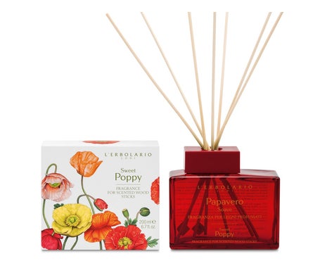L'erbolario Papavero Soave Fragancia Maderas Perfumadas 200Ml