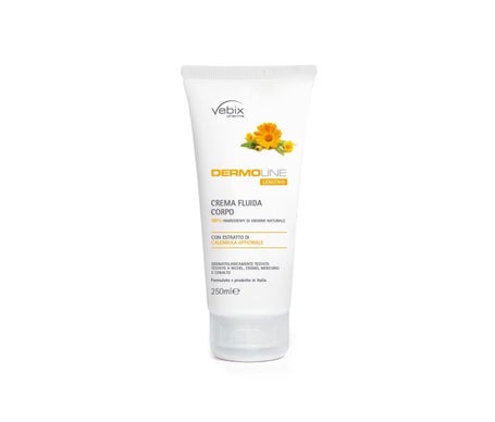 Vebix Dermoline Crema Corporal Fluida Caléndula 250ml