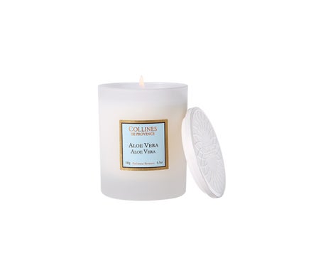 Collines de Provence Vela Perfumada Aloe Vera 180g