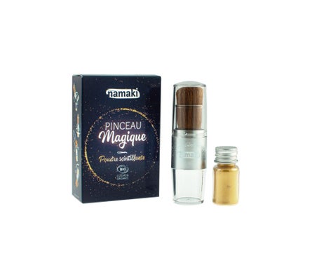 Namaki Pincel Magico Polvo Brillante Dorado 1 ud
