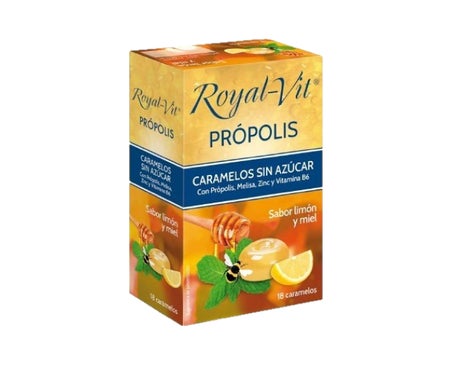 Dietisa Royal Vit Caramelos Propolis Sin Azúcar 18uds