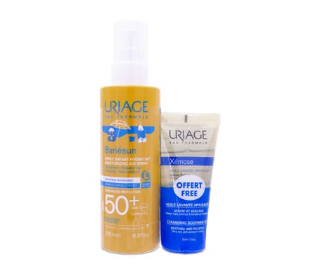 Uriage Set Bariésun Spray Infantil Spf50+ 200ml + Xémose Aceite 50ml