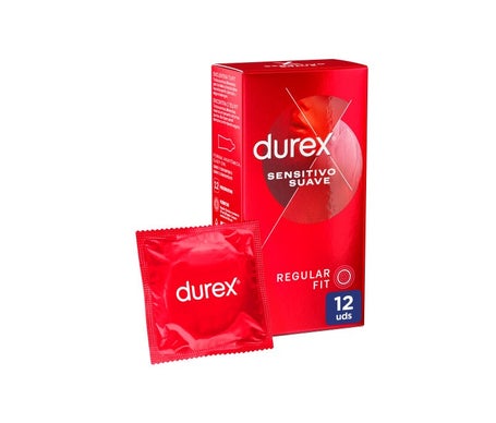 Durex® Sensitivo Suave Easy-On preservativos 12uds