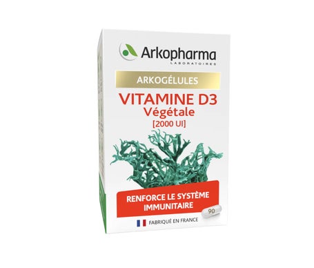 Arkopharma Arkogélules® Vitamine D3 Végétale 90caps