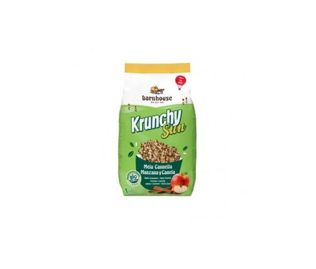 Barnhouse Muesli Krunchy Sun Manzana Canela 375g | Natural Doctor