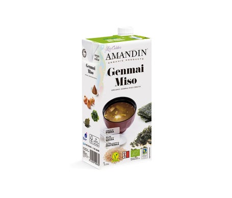 Amandin Caldo Genmai Miso Eco 1L