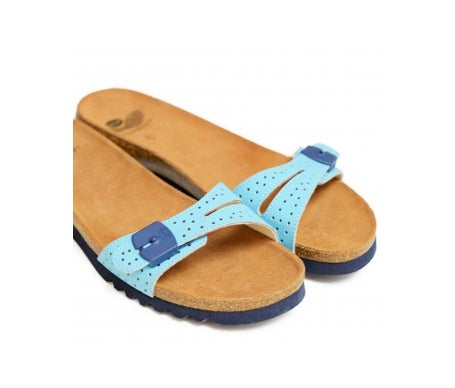Scholl Tinile Fun Azul Claro Azul Marino Talla 40 1 Par