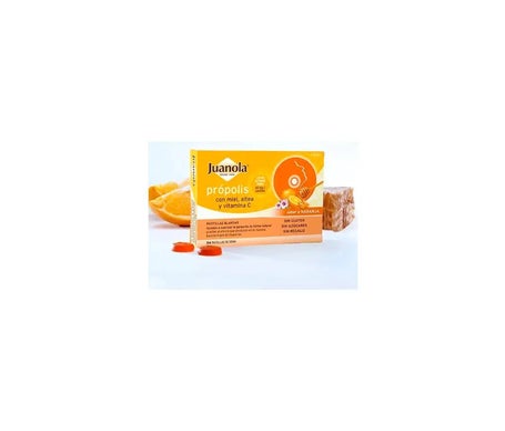 Juanola® Própolis Miel Altea y Vitamina C 24uds