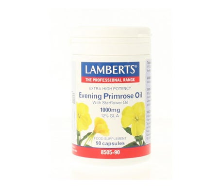 Lamberts Aceite Primula Extra Alta Potencia con Borraja 1000mg 9