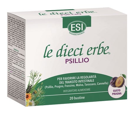 Esi le Dieci Erbe Psillio 20uds | Natural Doctor