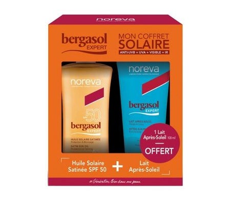 Noreva Bergasol Set Bruma Solar Refrescante SPF50 + Leche Aftersun
