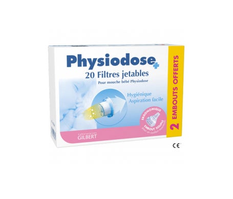 Physiodose Filter + Mouthpiece B/20+2