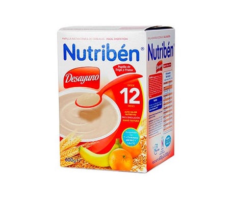 Nutribén™ Breakfast Wheat Wheat Porridge With Fruit 12m+ 600g