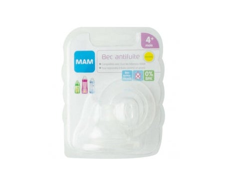 MAM Extra soft bottle spout for baby bottles (x2) - Biberones