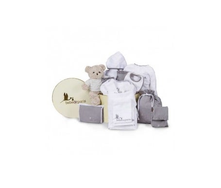 Bebe De Paris Basket Baby Spa Dream Grey Promofarma