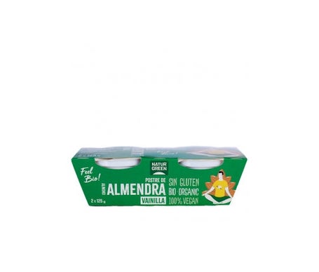 Naturgreen Postre Ecológico De Almendra Y Vainilla (2x125 G)
