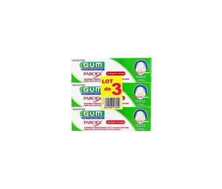 Paroex Dent Antiplaque Tub 75mlx3