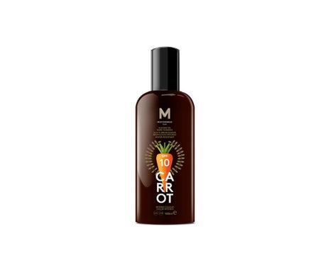 Mediterraneo Sun Zanahoria Aceite Bronceador Dark SPF10 100ml