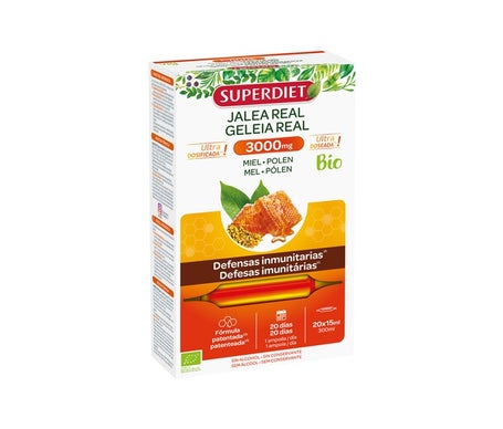 Super Diet Suplemento Jalea Real Bio 20x15ml