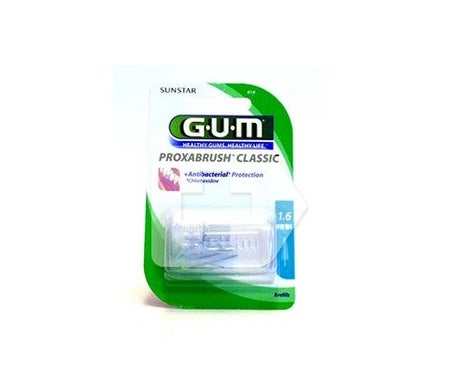 GUM® recambio 614 Proxabrush cónico 8uds