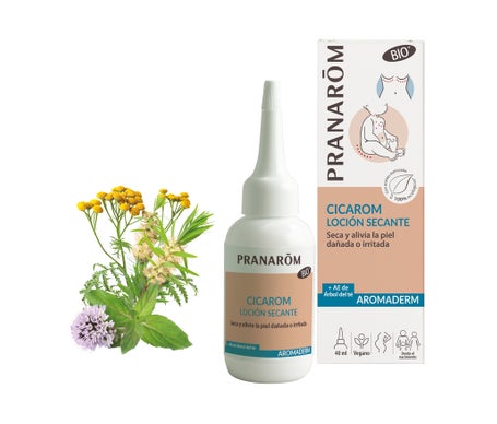 Pranarôm Aromaderm Cicarom Loción Secante BIO 40ml