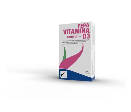 Fepadiet Vitamina D3 4000Ui 60Caps