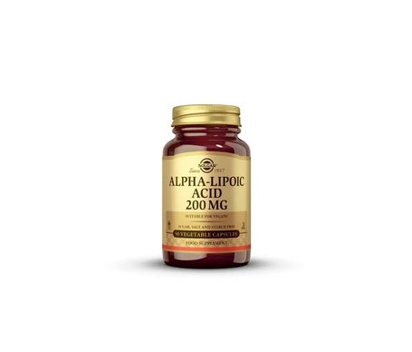 Solgar Ácido Alfa-Lipoico 200mg 50vcaps
