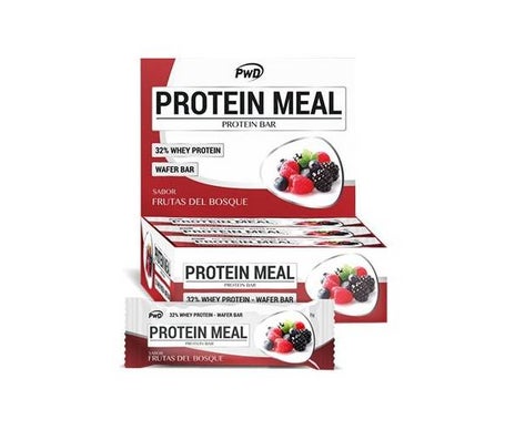Pwd Barra Protein Meal Frutas del Bosque 35g