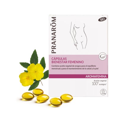 Pranarôm Aromafemina Cápsulas Bienestar Femenino BIO 30caps