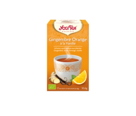 Yogi Tea Naranja Jengibre - Vainilla 17 sobres 30,6G