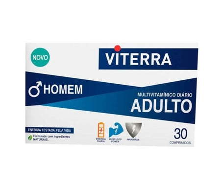 Omega Pharma Viterra Homem Multivitamínico Adulto 30comp | Natural Doctor