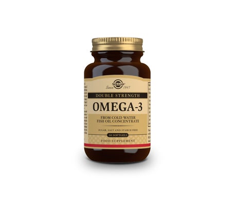 Solgar Omega-3 Hochkonzentration Doppelte Stärke 60 Kapseln