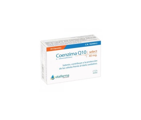 Vitalfarma Coenzima Q10 Select 40 Mg 30 Capsulas