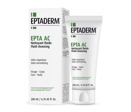 Epta Ac Limpiador Fluido Facial Corporal 200ml