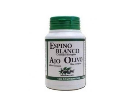Plantapol Espino Blanco, Ajo, Olivo 100 Comprimidos