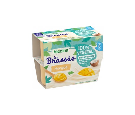 Blédina Coconut milk and mango brew (4x95g) - Alimentación del bebé