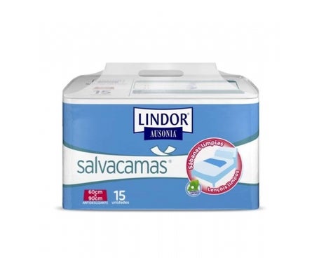 Lindor® salvacamas 60cmx90cm 15uds