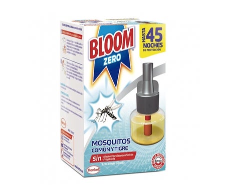 Bloom Zero Mosquitos Recambio 45 Noches 18ml