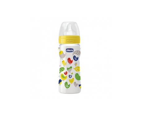 Chicco Biberón PP Silicona Gallo Irónico 330ml