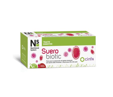 Cinfa Ns Suerobiotic Fresa 6 Sobres